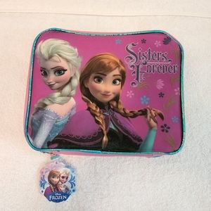 NWT Officially Licensed Disney Handle Lunch Box - Frozen Sisters Forever